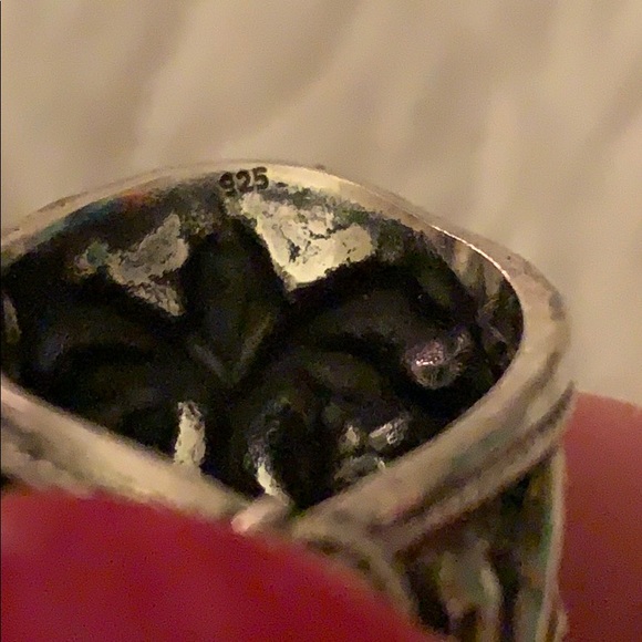 Intricate Sterling Silver Ring - Picture 8 of 11